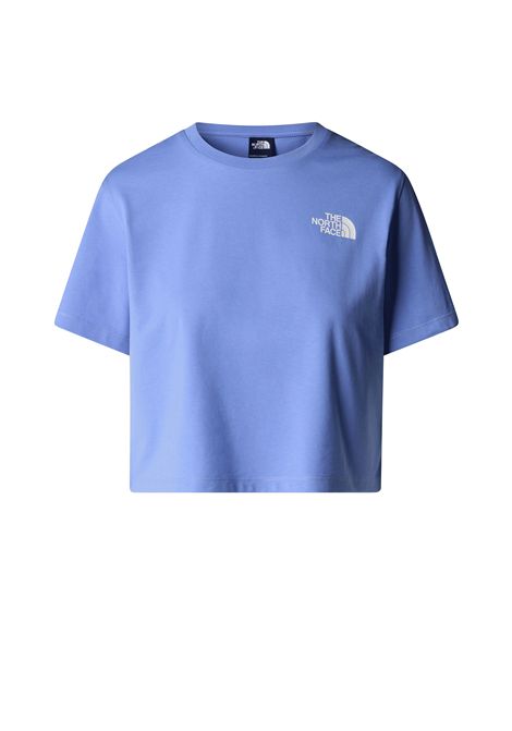 T-shirt The North Face Simple Dome Cropped Glicine Donna THE NORTH FACE | T-shirt | NF0A87U4-0YI1
